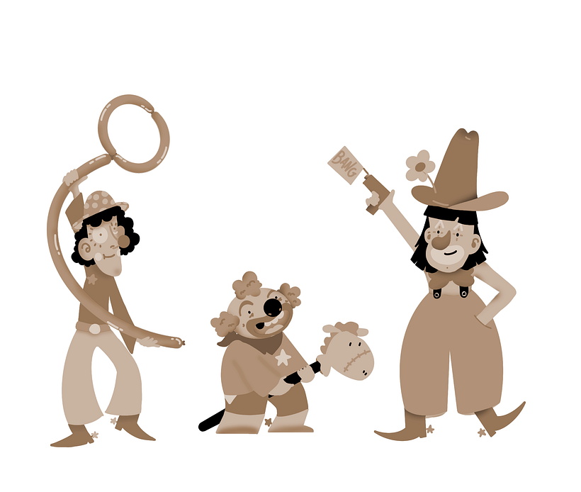 Mon projet du cours : Fabrique de personnages illustrés 2