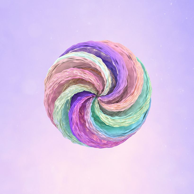 My project in 3D Design for Instagram with Cinema 4D course 3