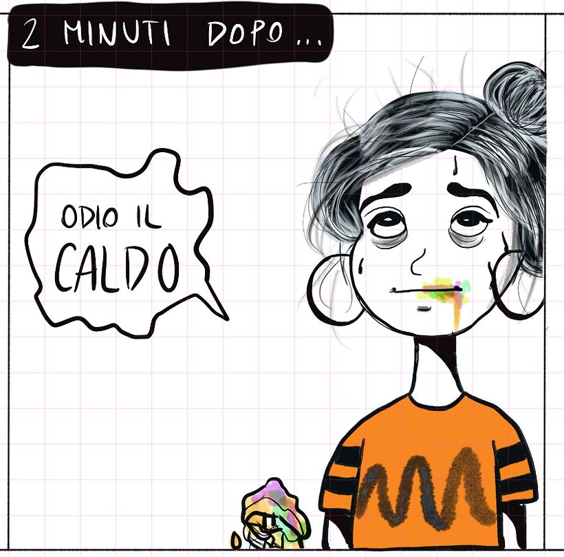 Vignetta: che caldo! 6
