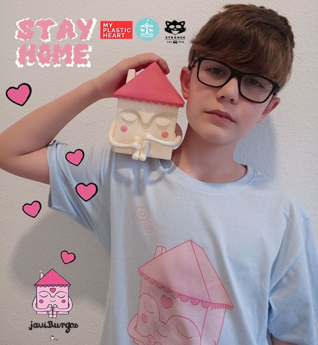 Stay home vinyl toy 5