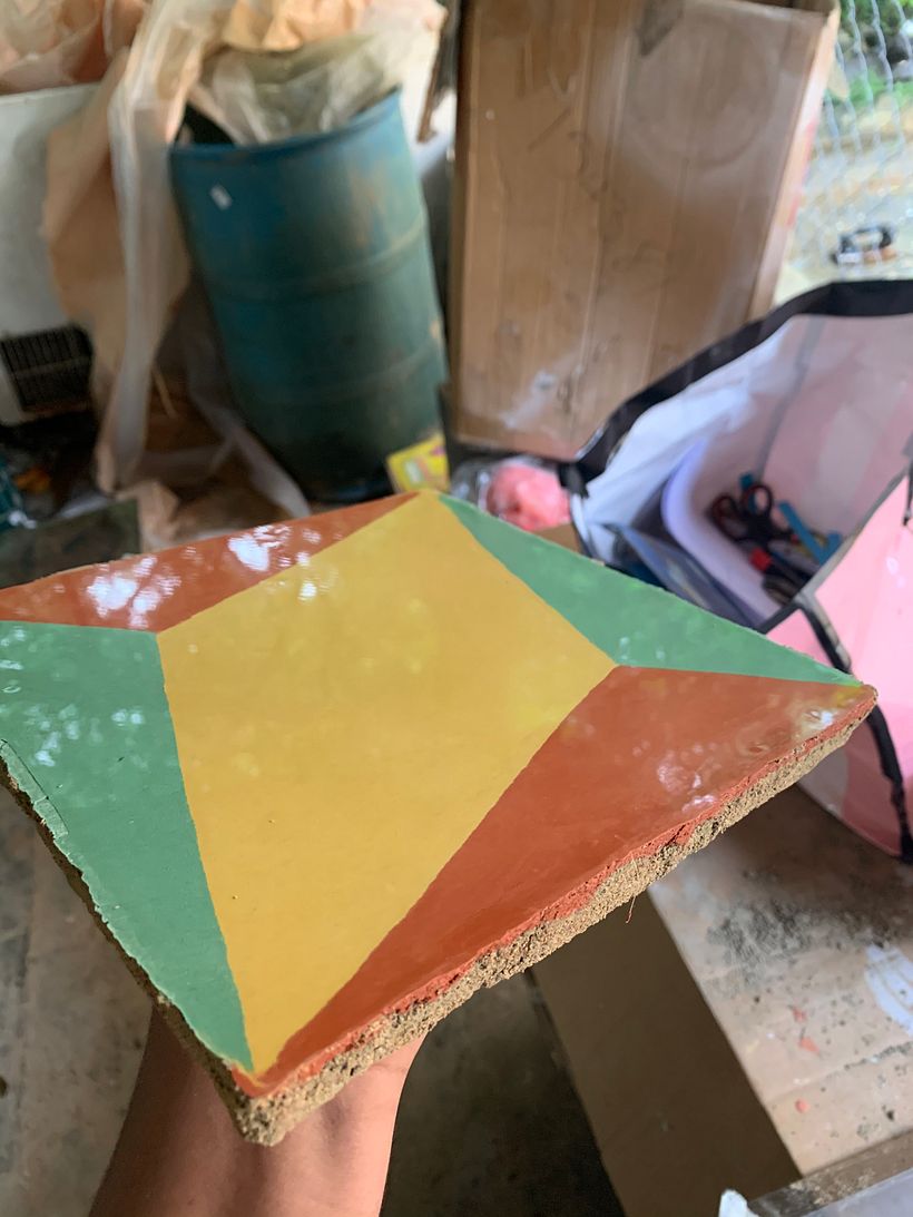 Mi Proyecto del curso: Diseño y fabricación de baldosas para principiantes 9