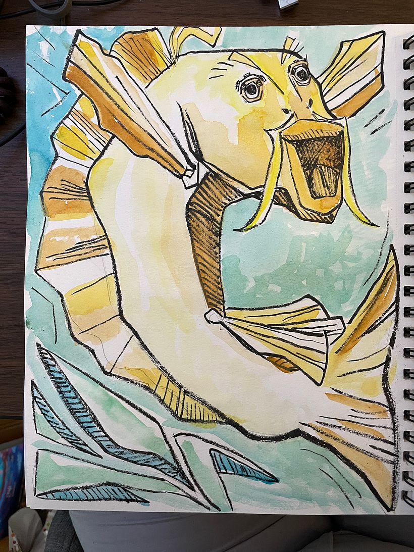 My project in Daily Sketching for Creative Inspiration course 4