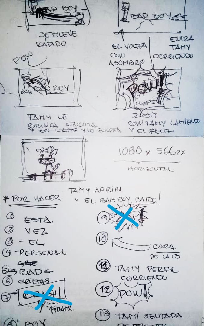 Mi Proyecto del curso: Principios de animación de personajes con After Effects -BAD BOY 5
