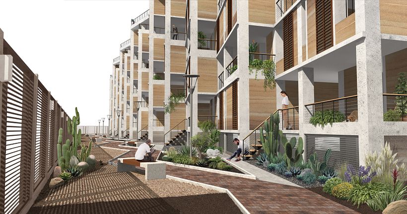 'Remake' en proceso de imagen exterior para proyecto de título presentado en enero de 2020 (junio, 2021)