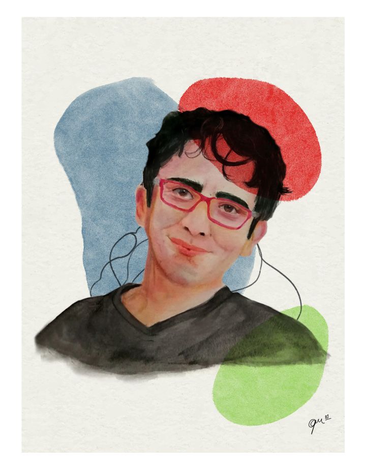 Mi Proyecto del curso: Retrato ilustrado en acuarela 1