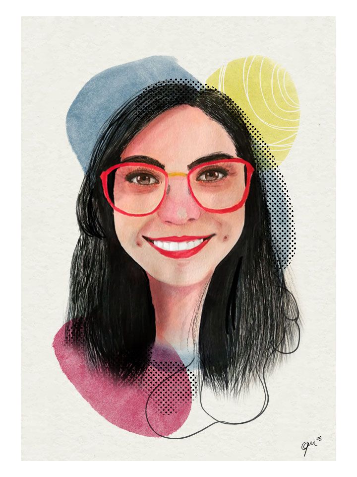 Mi Proyecto del curso: Retrato ilustrado en acuarela 3