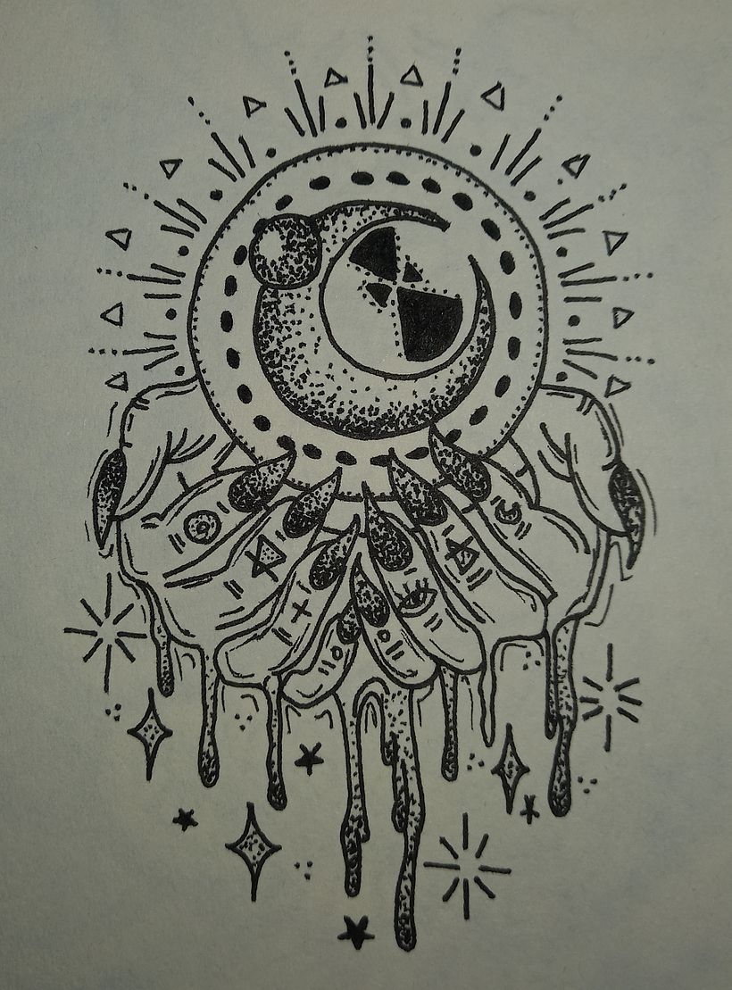 Mi Proyecto del curso: Diseño de tatuajes Blackwork 1