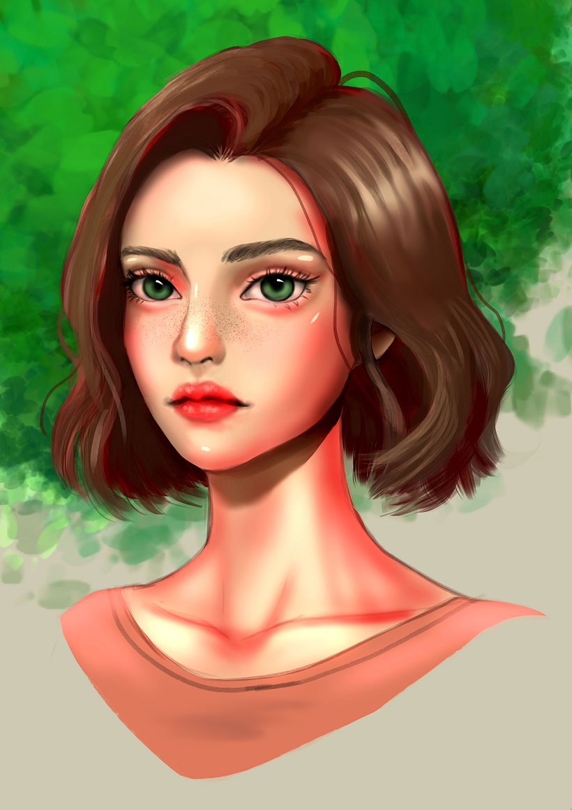 My project in Digital Fantasy Portraits with Photoshop course 5
