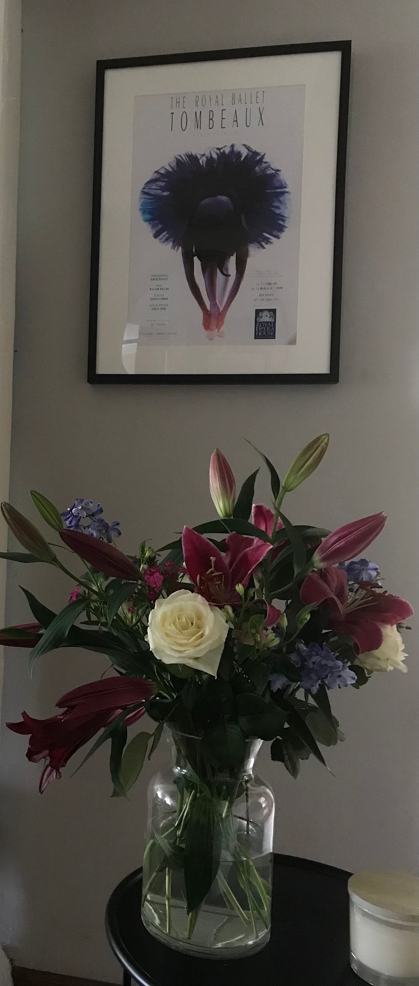 A lily from this arrangement used for my sketch. 