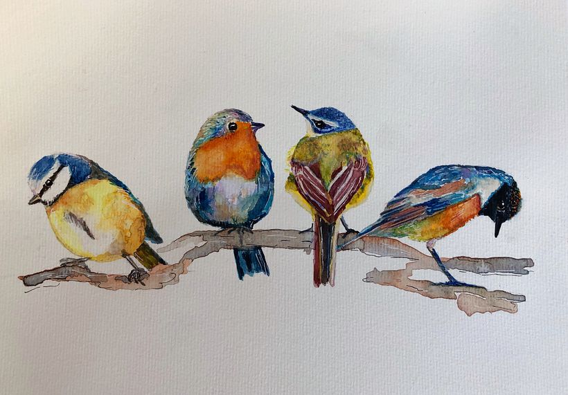 Birds on a Branch