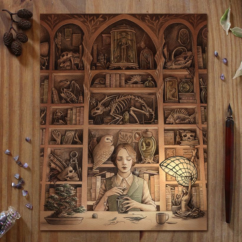 Creative inspration and storyboard for my novel 'Magpie's Roost' about the healing power of women and their earthly knowledge 3