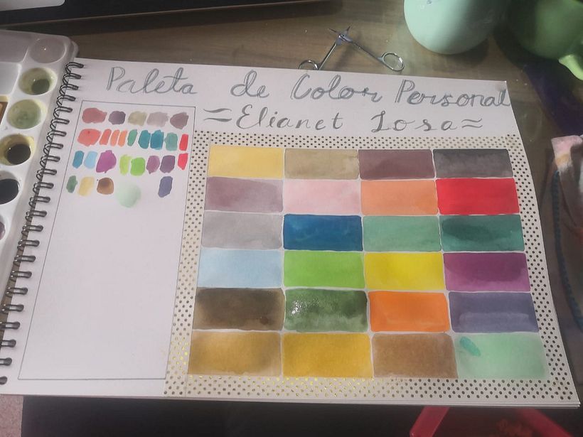 Mi Proyecto del curso: Creación de paletas de color con acuarela 6