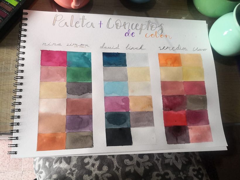 Mi Proyecto del curso: Creación de paletas de color con acuarela 8