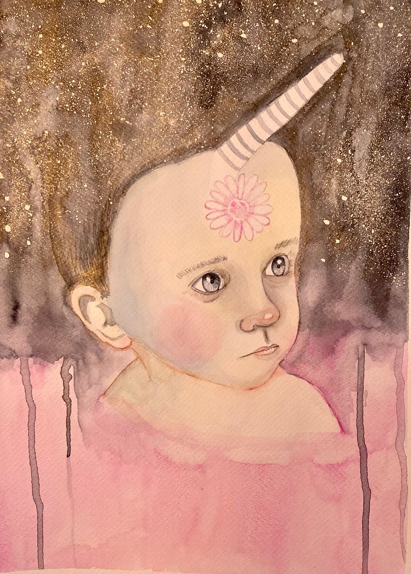 My project in Expressive Watercolor Portraits course 1