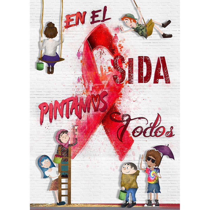 En el Sida pintamos todos. 1