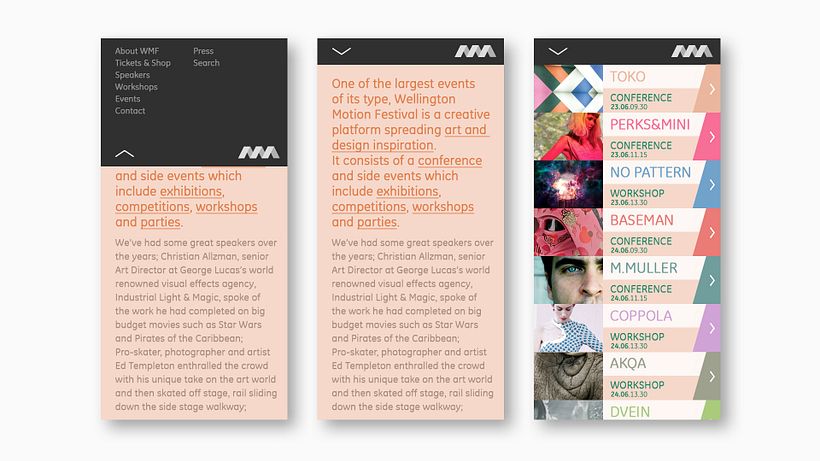 Wellington Festival App 2