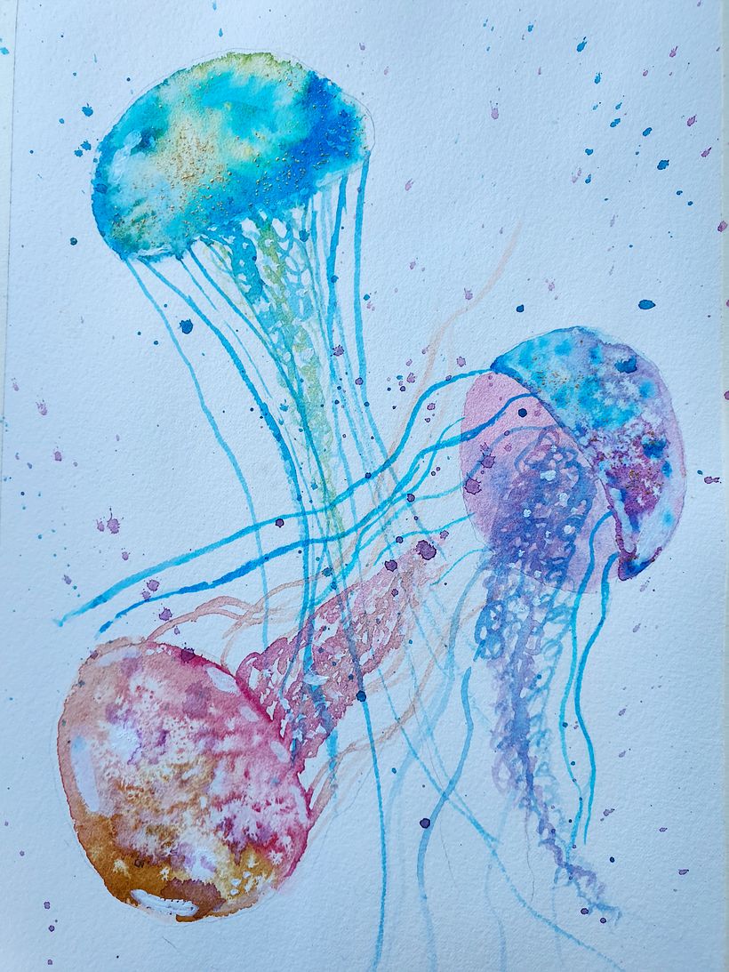 My project in Modern Watercolor Techniques course 3