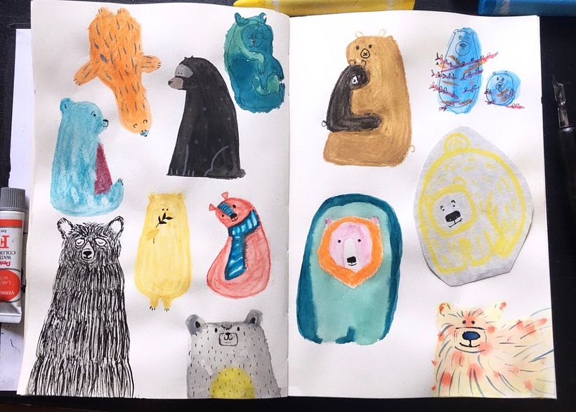 Mi Proyecto del curso: Técnicas de ilustración para desbloquear tu creatividad 1