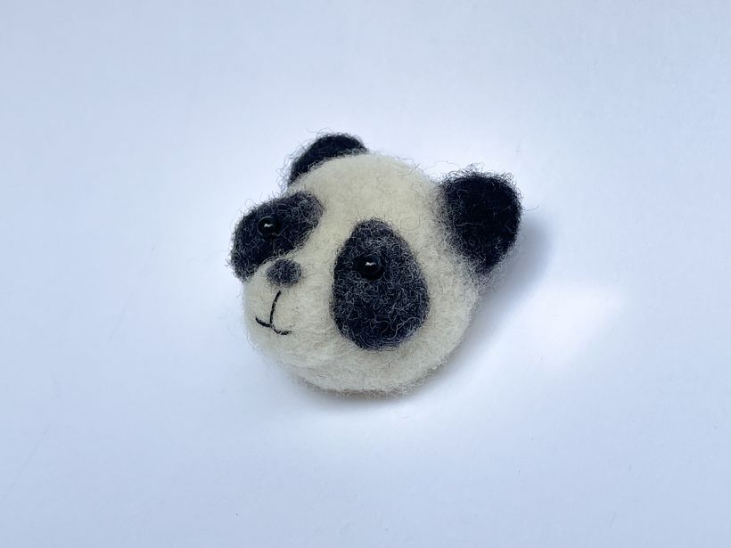 Mi Proyecto del curso: Needle felting: creación de personajes con lana y aguja 3