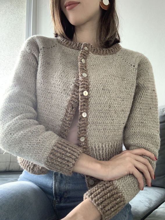 Mi Proyecto del curso:  Top-down: prendas a crochet de una sola pieza 4