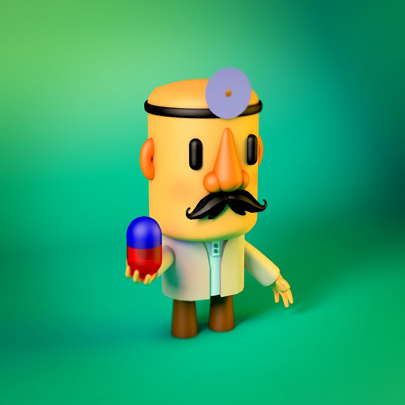 Mi Proyecto del curso: Introducción exprés al 3D: de cero a render con Cinema 4D 1