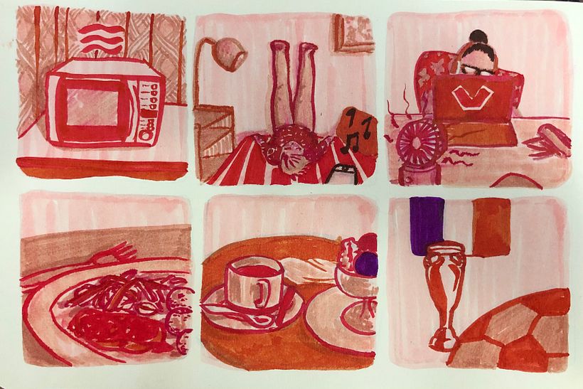 My project in Illustrated Life Journal: A Daily Mindful Practice course 3