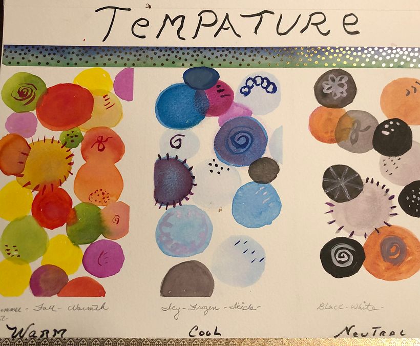 My project in Creation of Color Palettes with Watercolor course 1