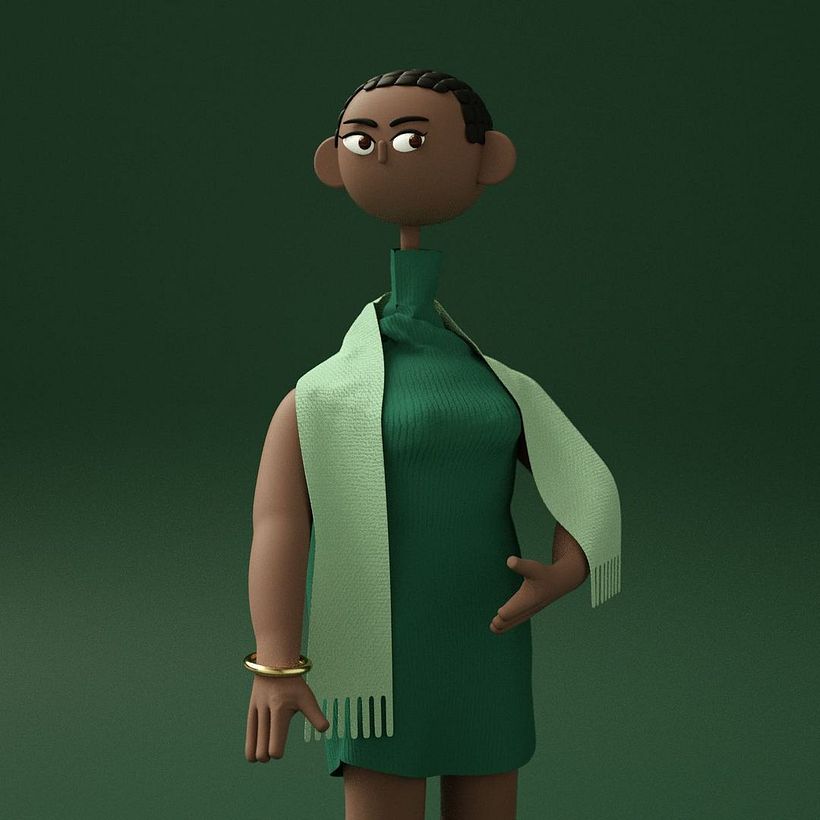 Mi Proyecto del curso: Diseño de ropa 3D con Marvelous Designer 4