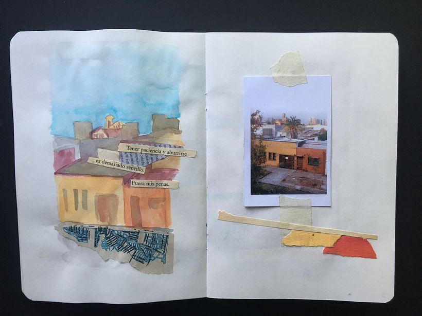 Mi Proyecto del curso: Cuaderno artístico para viajes imaginarios 4
