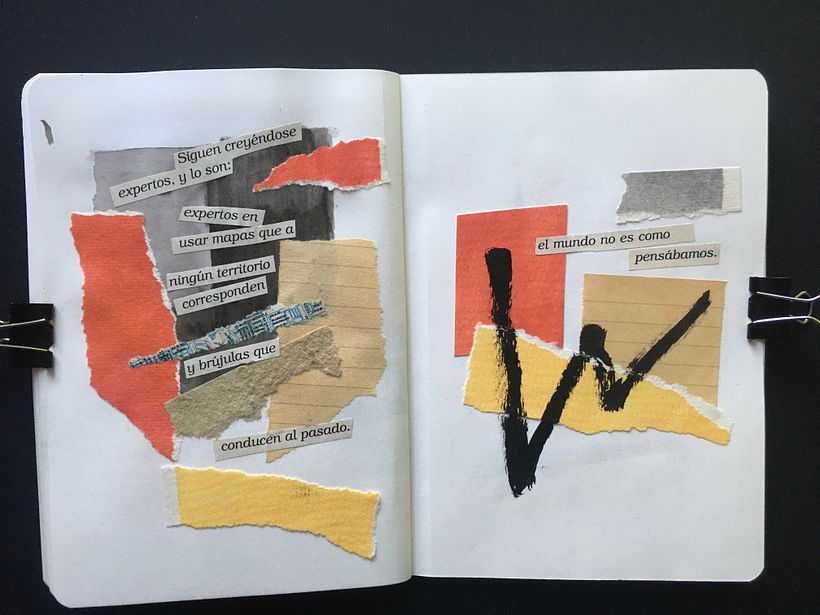 Mi Proyecto del curso: Cuaderno artístico para viajes imaginarios 8