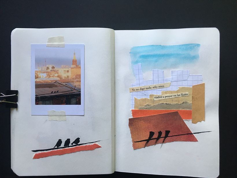 Mi Proyecto del curso: Cuaderno artístico para viajes imaginarios 10