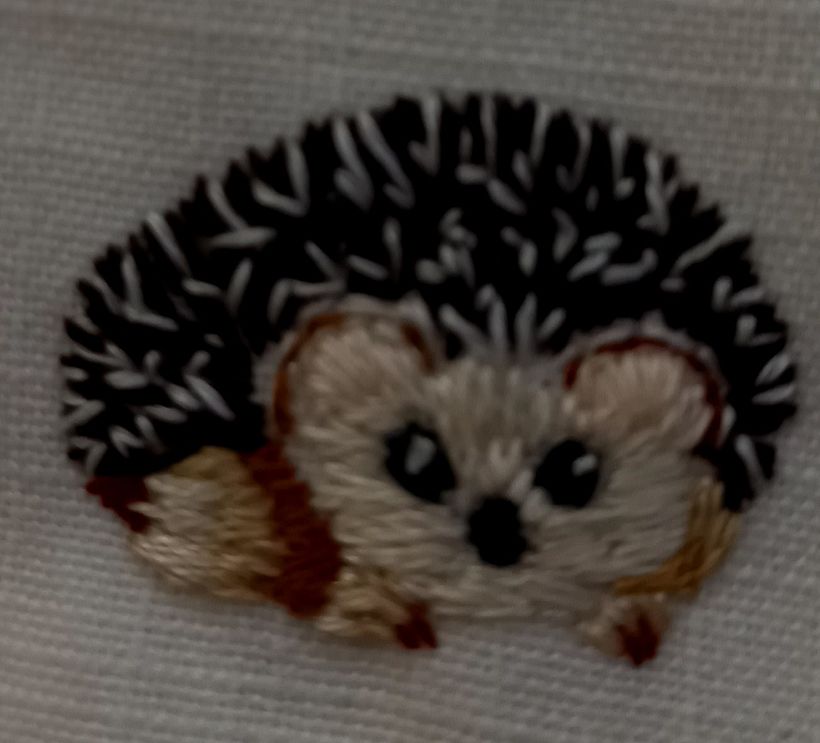 Mi Proyecto del curso: Bordado en miniatura: crea joyas textiles 3