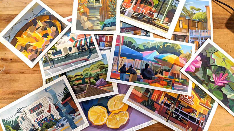 Here is a collection of what I've painted throughout the years :) 