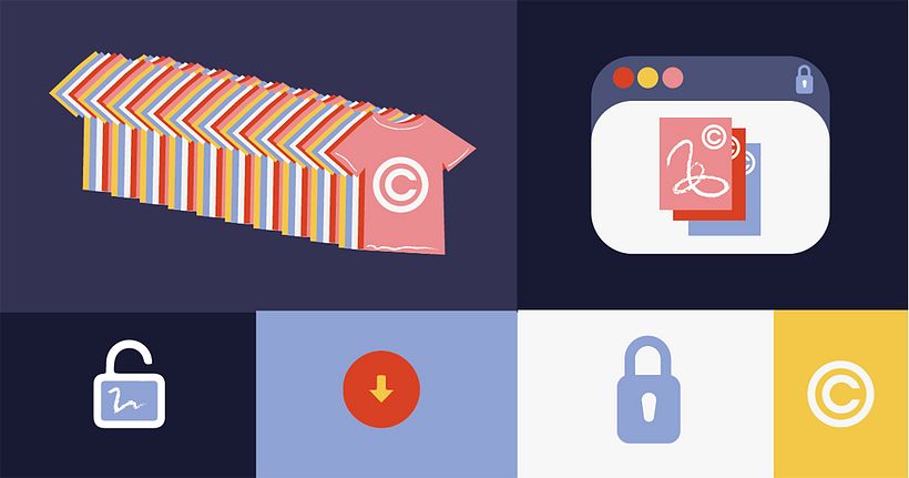 What must you do if a brand is using your work?