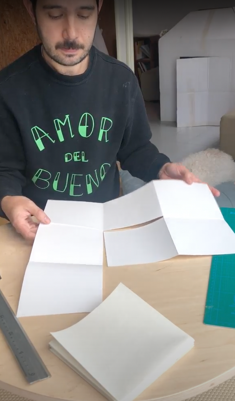 Prueba la misma actividad con hojas DINA4.