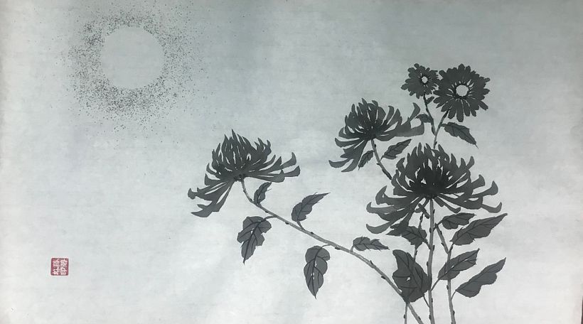 My project in Introduction to Sumi-e Painting course 4