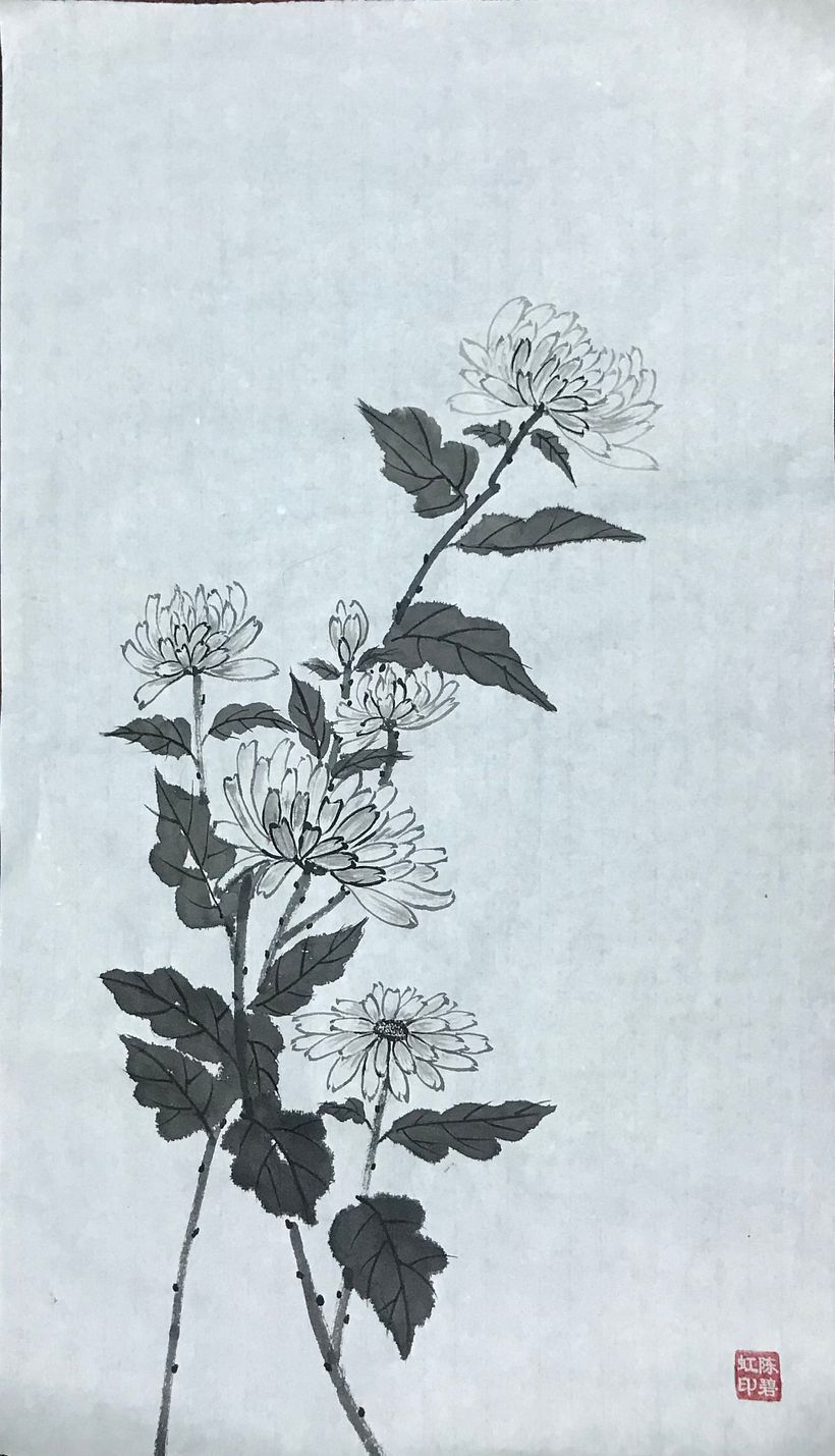 My project in Introduction to Sumi-e Painting course 5