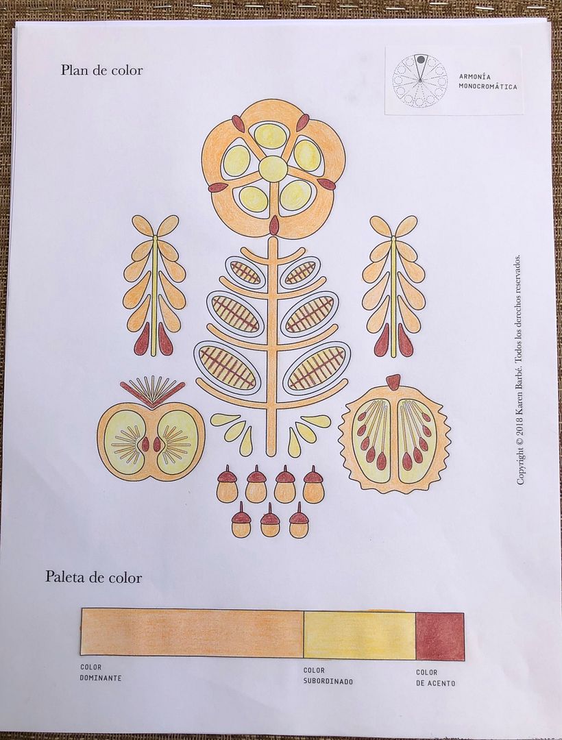 Mi Proyecto del curso: Teoría del color para proyectos textiles 3