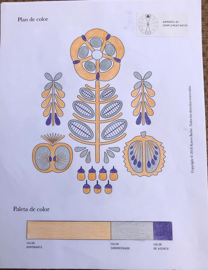 Mi Proyecto del curso: Teoría del color para proyectos textiles 2