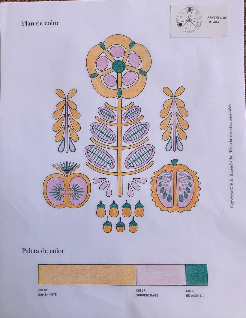 Mi Proyecto del curso: Teoría del color para proyectos textiles 4