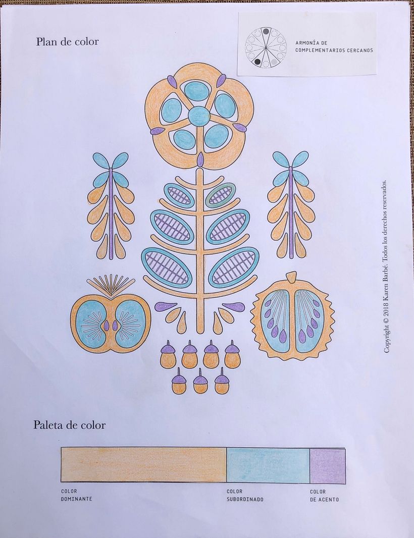 Mi Proyecto del curso: Teoría del color para proyectos textiles 5