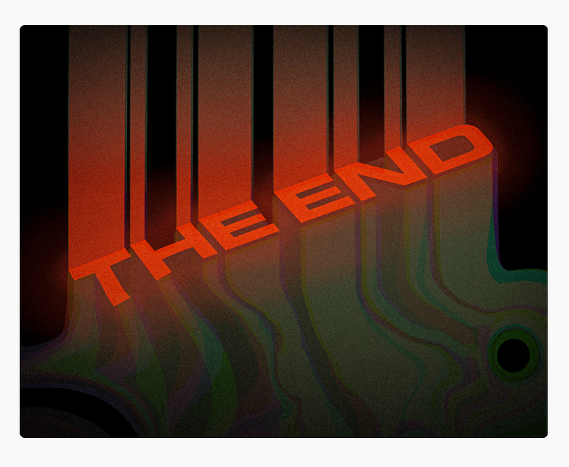 The End: Adventures in Poster Design 3