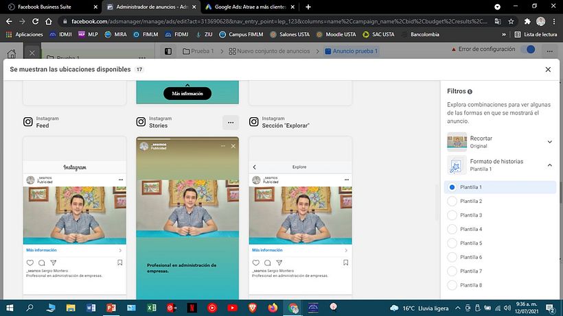 Mi Proyecto del curso: Google Ads y Facebook Ads desde cero 4