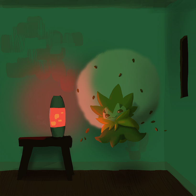 Eldegoss (Night-Interior)