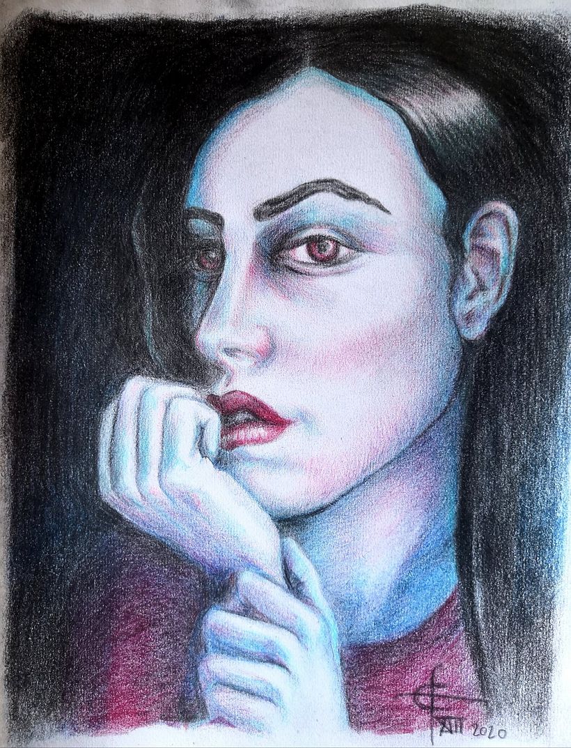 Portrait of woman