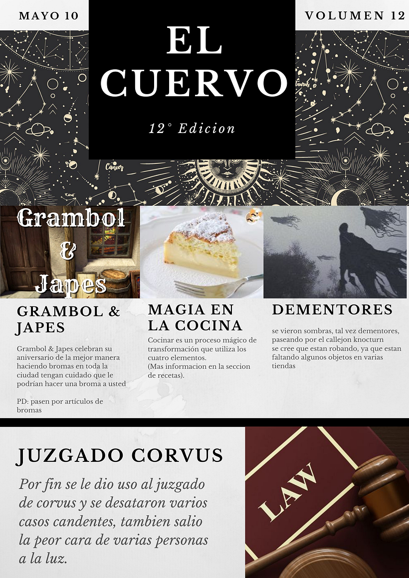 El cuervo || Portada del volumen 12 (Academia Corvus) 1