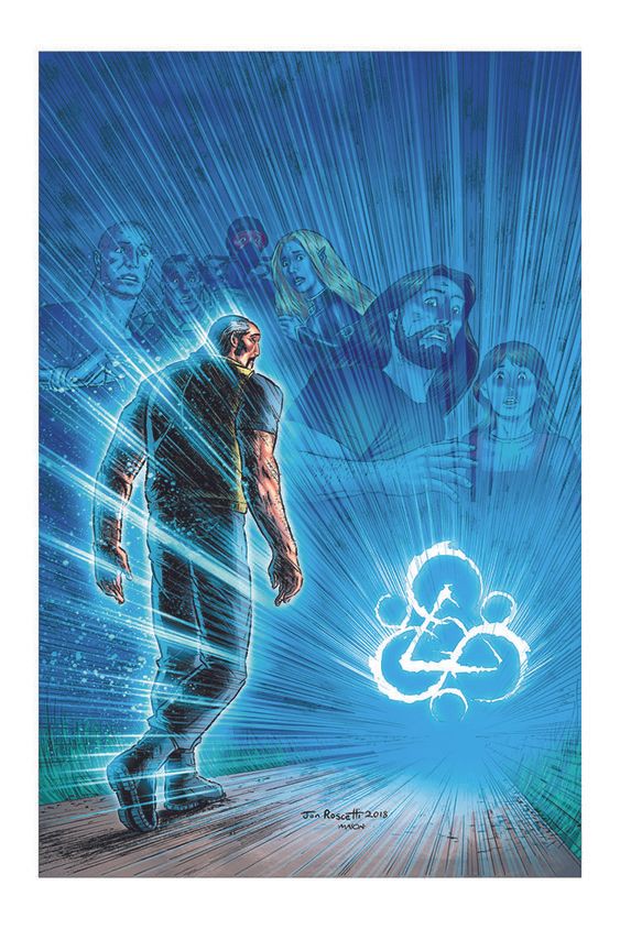 Jon Roscetti - Line Art / Thomas Mason - Digital Color Art