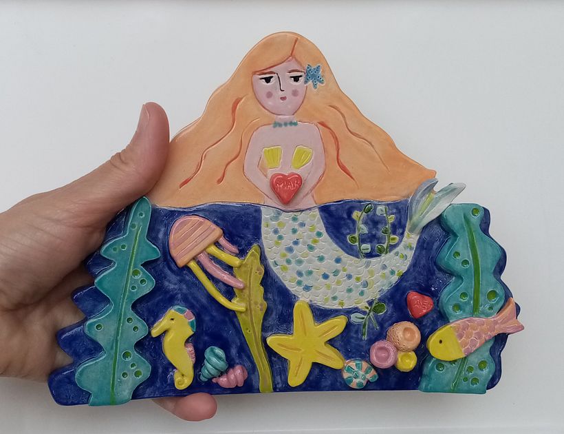 Mi Proyecto del curso: Técnicas de ilustración y modelado en cerámica 4