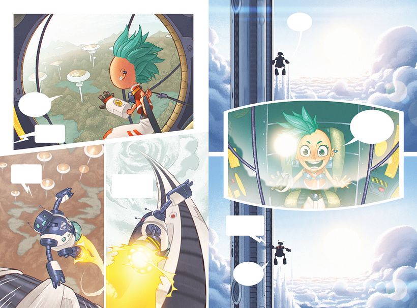 Así como Ninjarella, éste cómic trata de la historia de Jack y las Habichuelas Mágicas pero con su único twist.