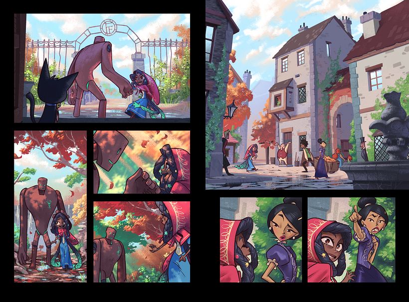 Ahora Rapunzel debe ayudar al Mounstruo de Frankenstein y a los pueblerinos a superar una situación muy peligrosa!